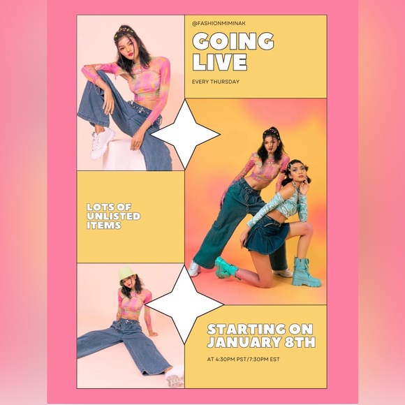 @fashionmiminak Live Listing Notification - Picture 1 of 4